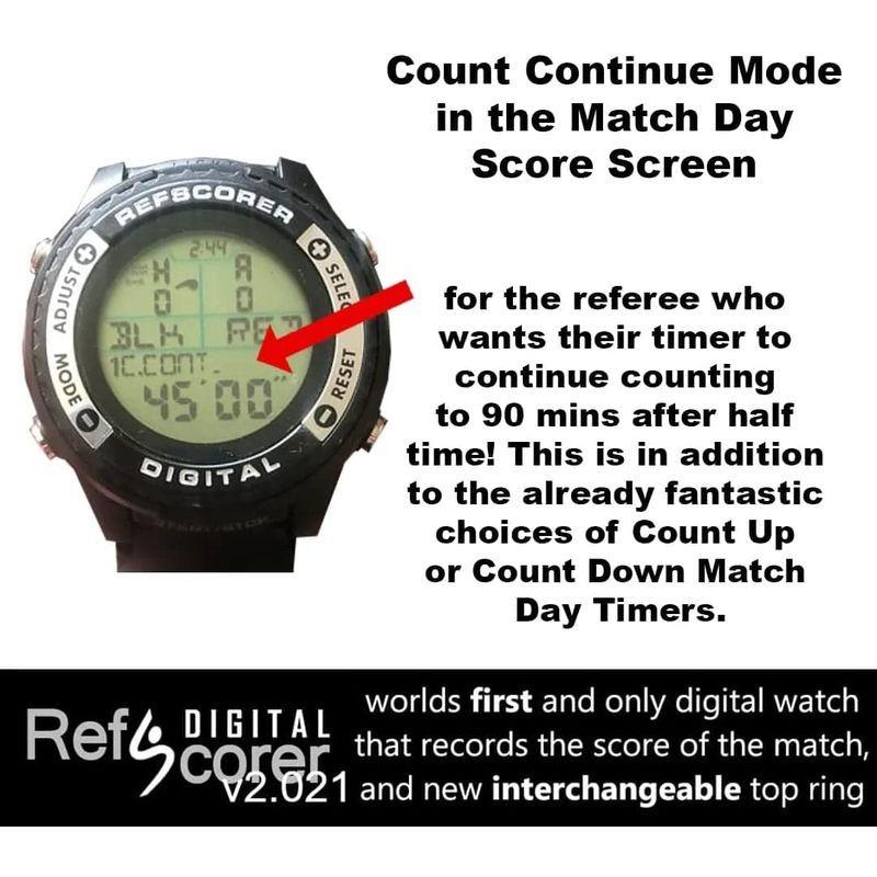 RefStuff RefScorer デジタルV2.021 サッカーレフリーウォッチ