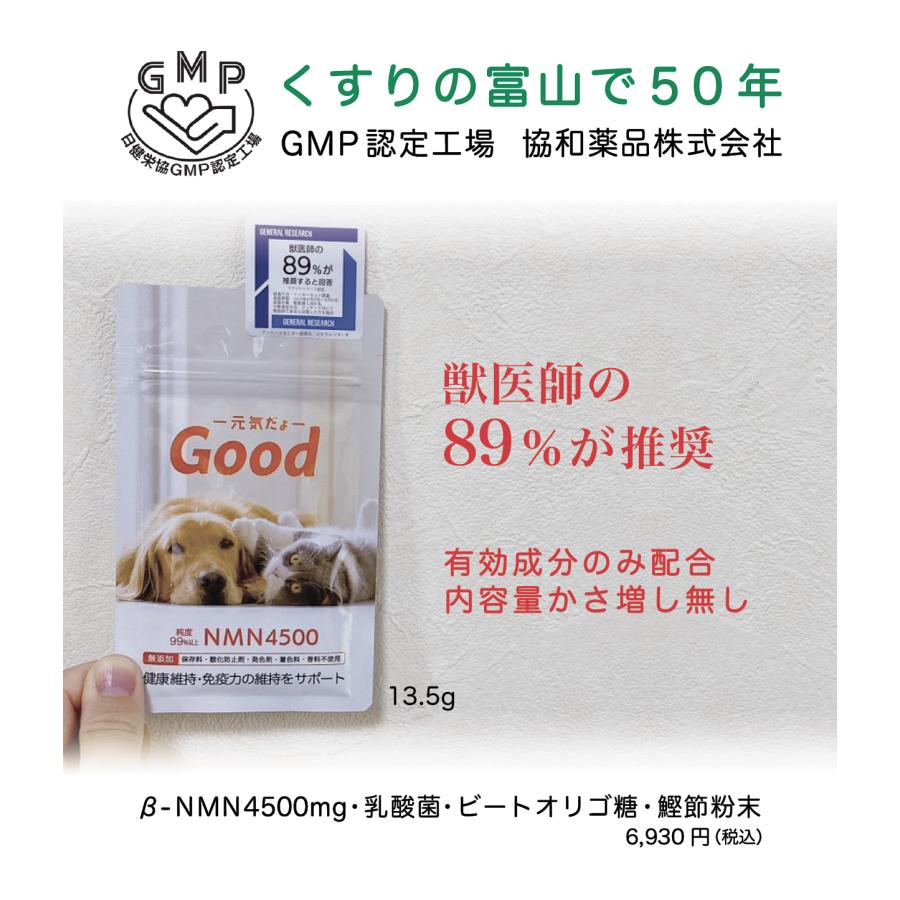 犬用NMNサプリ Good！ : SmileyDirect - 通販 - Yahoo!ショッピング