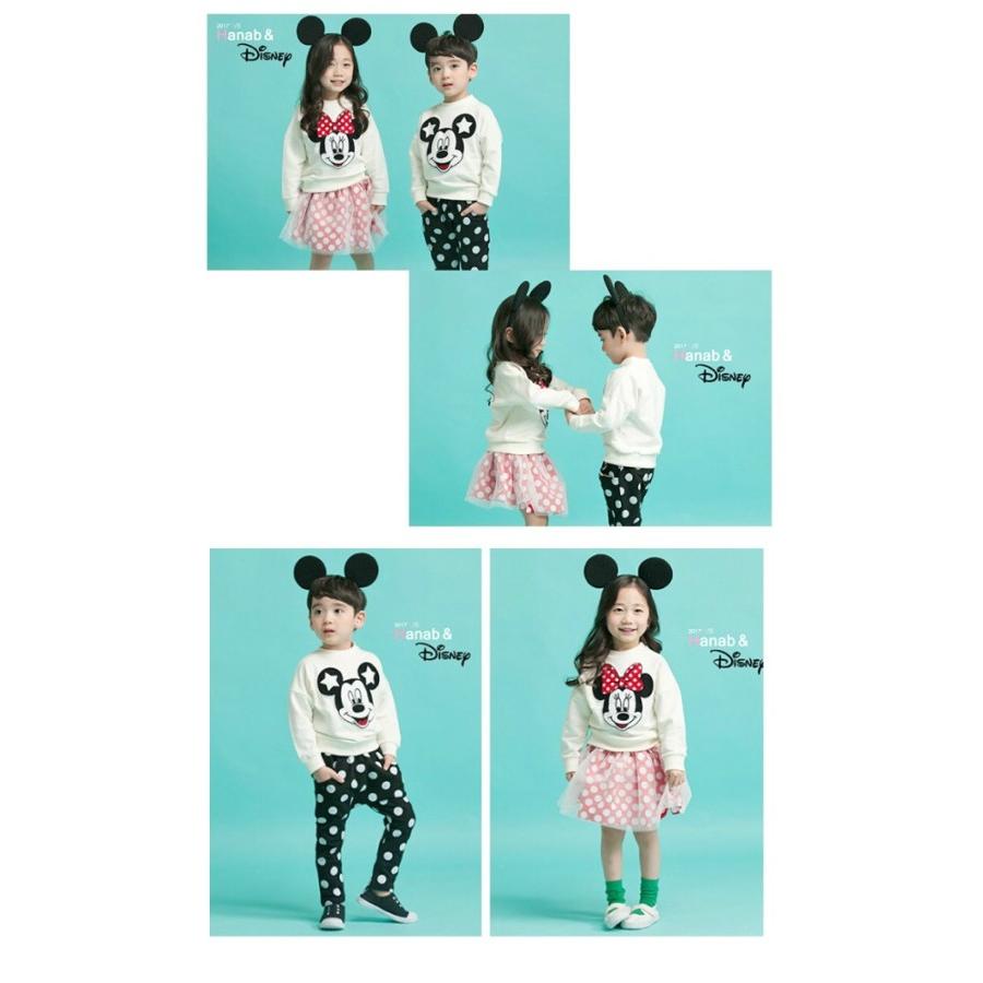 韓国こども服 トレーナー上下セット ディズニー Disney スウェット ドットスカート ドットパンツ 男の子 女の子 綿 兄弟 姉妹ペア こども服 春 コーデ 1708 子供服スマイリーマミー 通販 Yahoo ショッピング