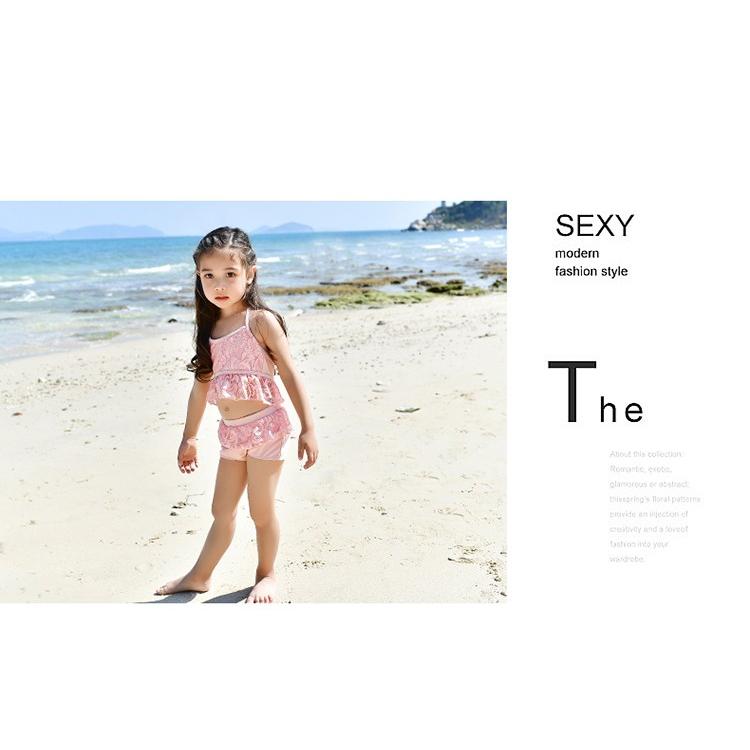 こども服 水着 親子ペア 3点セット ワンピース レース水着 春コーデ キッズ 水着 ミズギ スイミング プール 海水浴 水遊び ビキニ ビーチ g 子供服スマイリーマミー 通販 Yahoo ショッピング