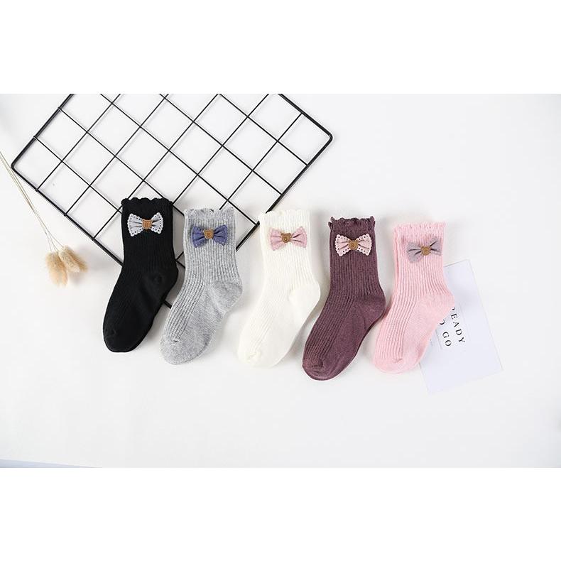 子供服 リボン付きソックス リボン付き靴下 キッズ ガールズ 女の子ソックス 春コーデ 姉妹コーデ 子供くつ下 春コーデソックス 子供くつ下 子供服スマイリーマミー 通販 Yahoo ショッピング
