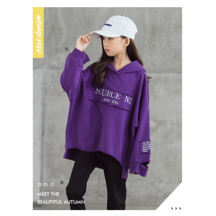 子供服 フード付きパーカー ト レーナ ダメージデザイン キッズ 韓国子供服 ゆるっと 長袖tシ ャツ ゆったりめ お洒落 春コーデ 女の子 トップス 長袖 0910parka 子供服スマイリーマミー 通販 Yahoo ショッピング