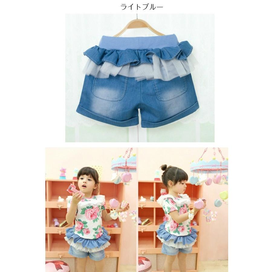 こども服 デニム ショートパンツ 春コーデ ホットパンツ 女の子 ボトムス 短パン ジーパン Gパン カジュアル 春コーデ キッズ 女児 Miki Beauty 通販 Yahoo ショッピング