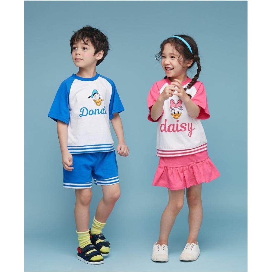 韓国こども服 Disney スポーティ Tシャツ上下セット ミッキー ミニー ドナルド デイジー 男の子 女の子 90 100 110 1 130 19夏新作 Miki Beauty 通販 Yahoo ショッピング