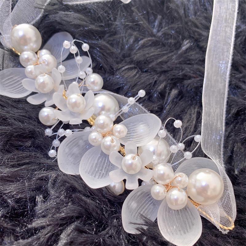 80 以上節約 ブレスレット レディース キッズ パールピアノ 発表会 フォーマル 子ども 腕輪 女の子 結婚 お花 パール 成人式 七五三 プレゼント 髪飾り Umb Digital