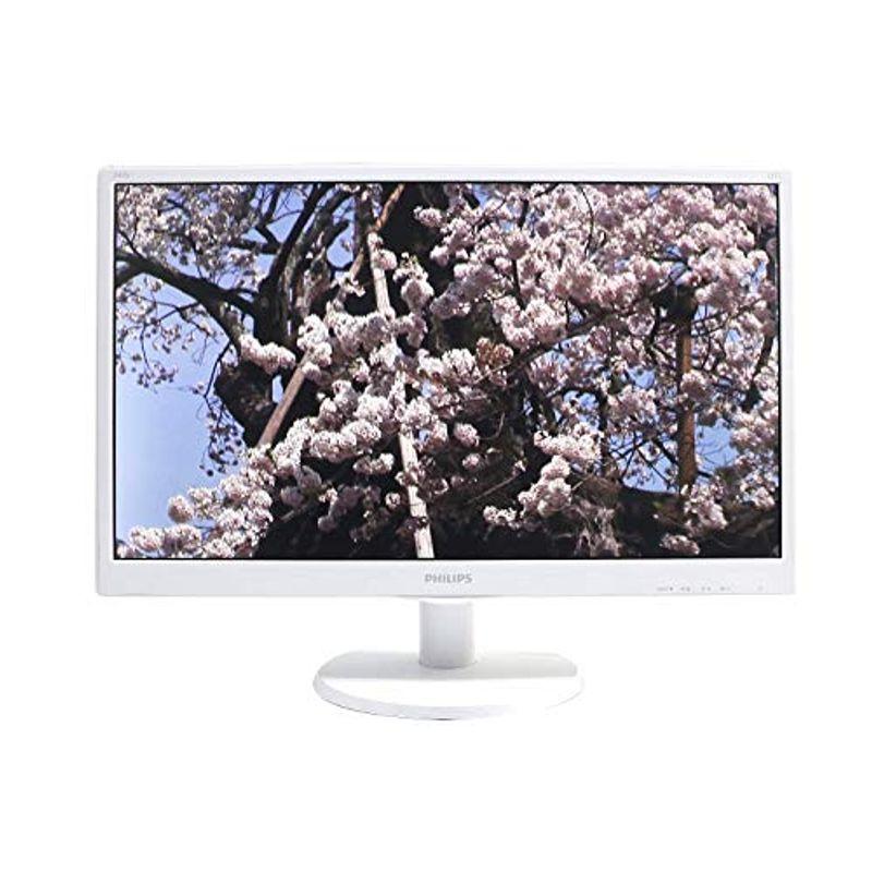 PHILIPS 23.6インチ 液晶モニター 243V5Q ホワイト 1920 x 1080 フルHD