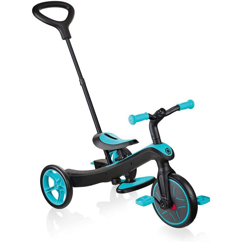 GLOBBER 三輪車 キックバイク ペダル付き エクスプローラー トライク 3in1 ティール WLGB631105 変身バイク 3段階変 三輪車 キックバイク ペダル付き エクスプローラー トライク 3in1 ティール WLGB631105 変身バイク 3段階変