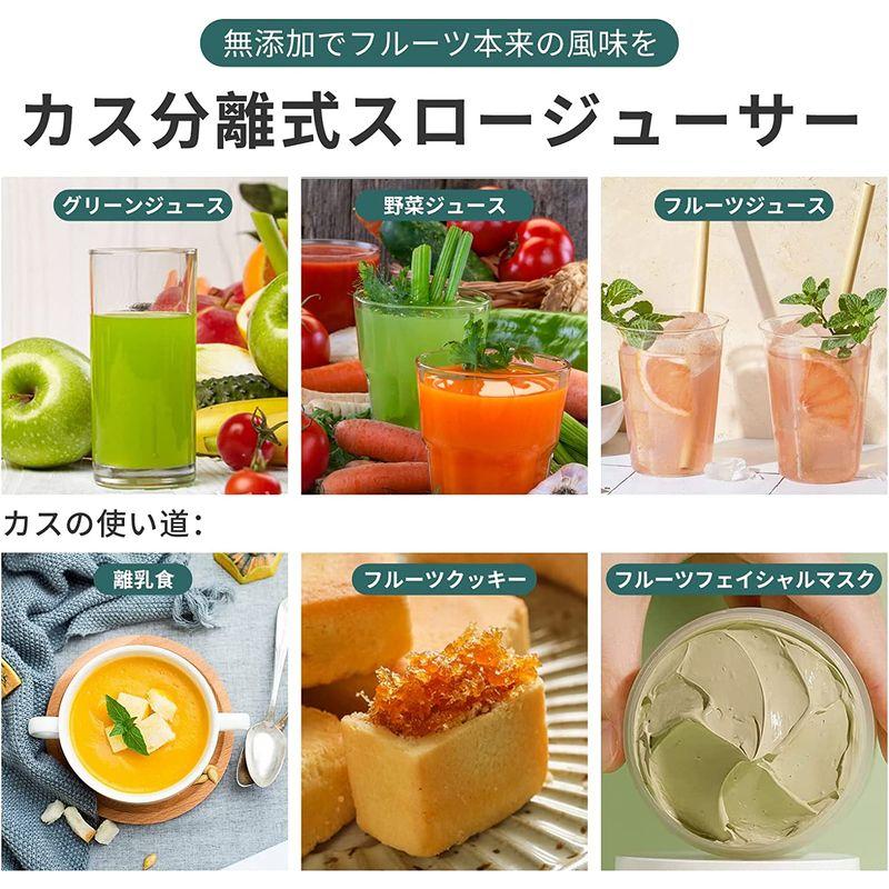 25％OFF】【25％OFF】 最新型 搾りカス分離低速回転 ジューサー 小型