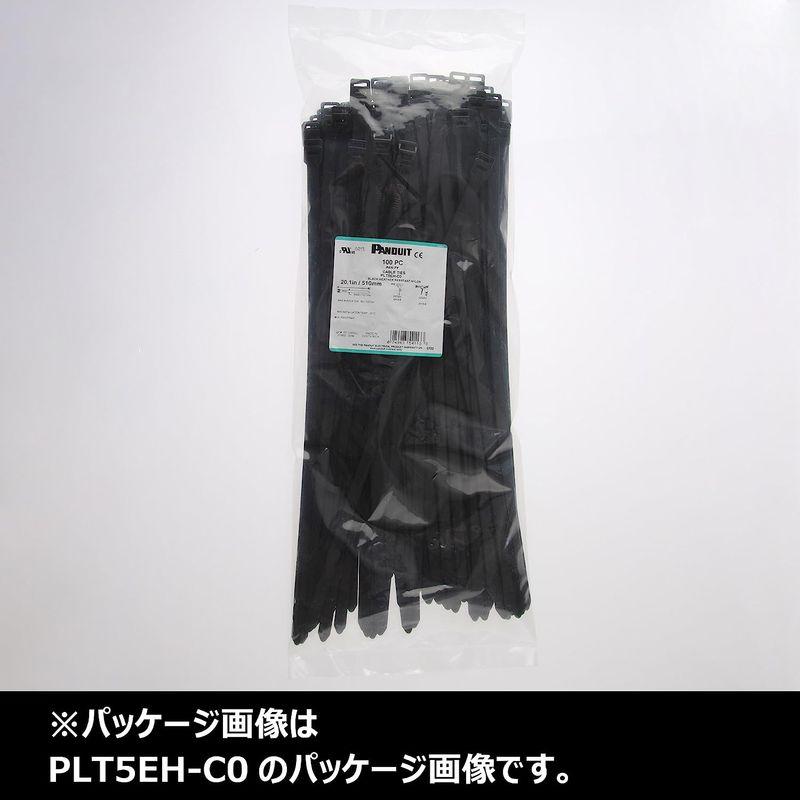 パンドウイット ナイロン結束バンド 耐候性黒 幅12.7mm 長さ564mm 100本入り PLT6EH-C0 - 3