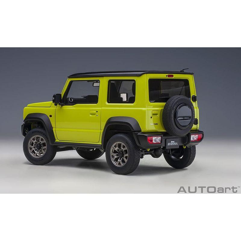 AUTOart 1/18 スズキ ジムニー シエラ (JB74) イエロー/ブラック・ルーフ 完成品 78506 ジムニー AUTOart 1/18 スズキ シエラ JB74 イエロー/ブラック ルーフ 完成品