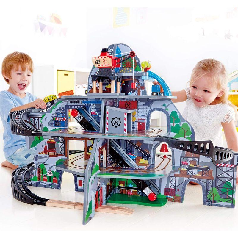 Hape(ハペ) もっと大きな鉱山レールセット E3753     商品情報    【商品名】　Hape(ハペ) もっと大きな鉱山レールセット E3753 【商