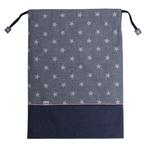 体操着入れ お着替え袋 ダンガリースター ナイロン裏地付 合宿やキャンプにも スマイリッシュオンラインショップ 通販 Yahoo ショッピング