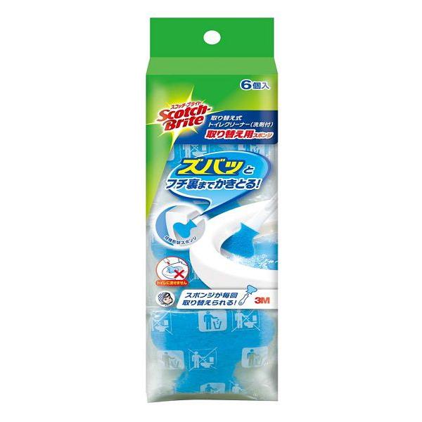 【スリーエムジャパン】トイレクリーナー洗剤付スペアT-557-6RF｜smilz-sp