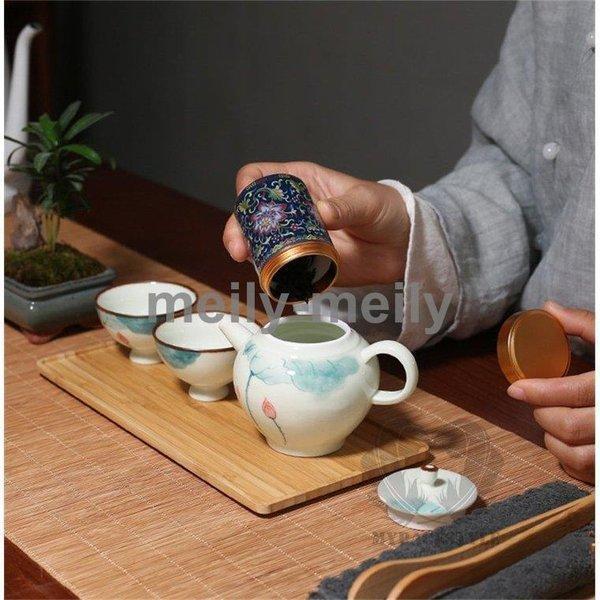 海外【海外茶器セット 急須 日本茶用品 茶道具 お茶 中国茶器 陶磁器