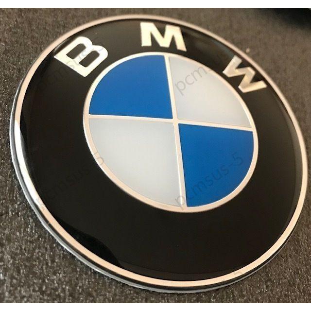 BMW ホイールセンターキャップステッカー シール ブルーホワイト 青白 65mm 4枚｜sml005｜02