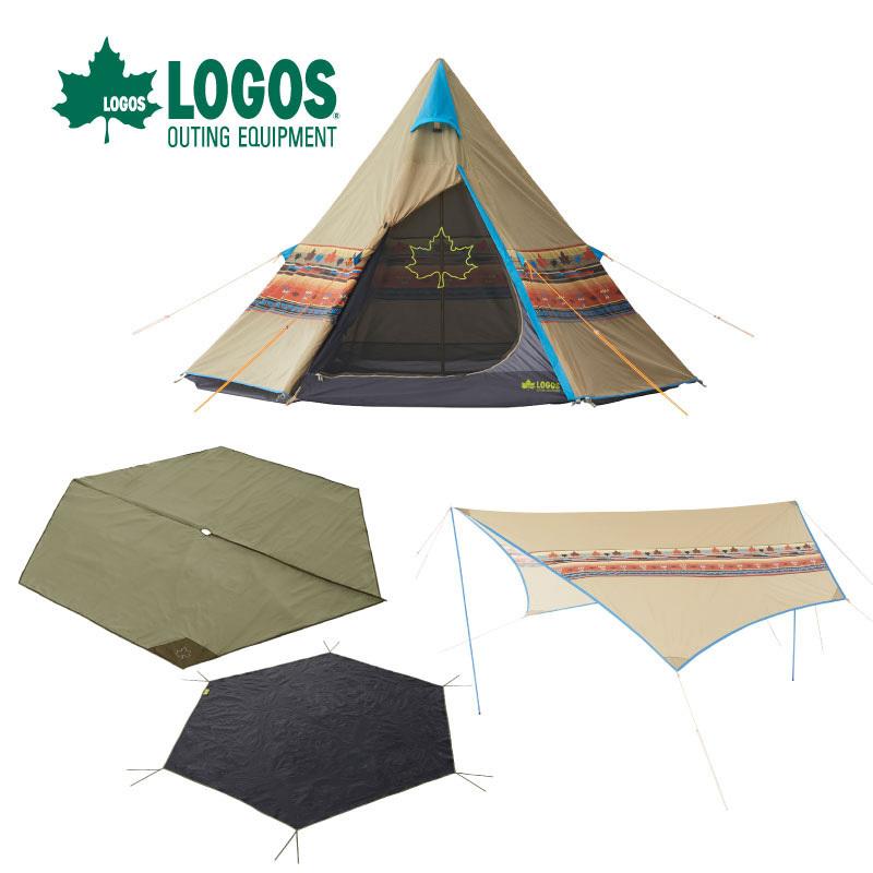 LOGOS ロゴス ナバホ TEPEE 300 + ブリッジヘキサタープ セット-BB  