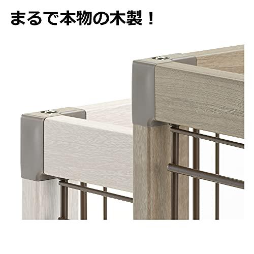 「送料無料・年末感謝」 リッチェル アルミフレームペットサークル 90-60 ベージュ 【1963944545】(11919円)