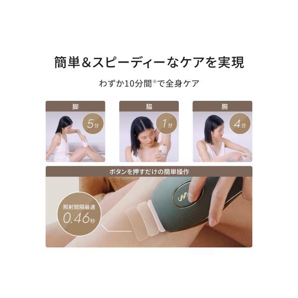 スムーズスキン pure adapt 脱毛器 レディース メンズ 家庭用脱毛器 脱毛器 光美容器 全身脱毛 VIO対応 ヒゲ 顔 女性 男性 メンズ兼用 家庭