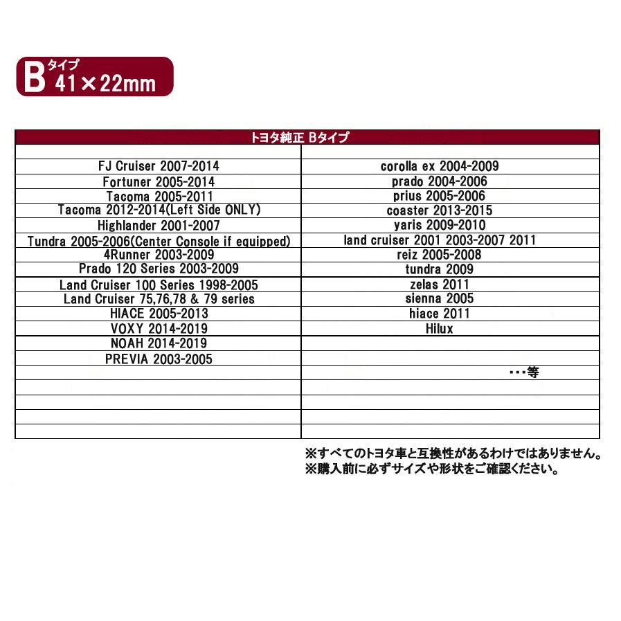 トヨタ USB＆HDMI入力ポート Ａタイプ Bタイプ スマホ オーディオ中継用 音楽 usb 増設 トヨタ車系用 スズキ ダイハツ   33x22.5mm 41×22mm｜smpho-store｜18