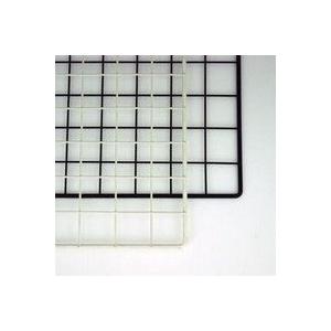 スチールラックワイヤーネット450×450mm　白 | 