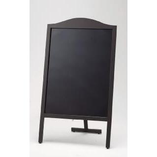 週末お値下げセール　木製スタンド式黒板 マーカー用☆木製黒板（スタンドタイプ）角型 : サイン素材店舗用品