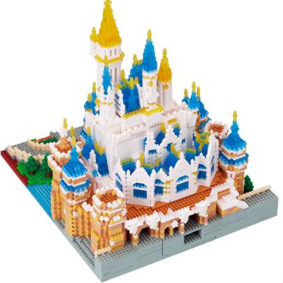 Disney TDR シンデレラ城 ナノブロック 東京ディズニーランド Disney TDR シンデレラ城 ナノブロック 東京ディズニーランド