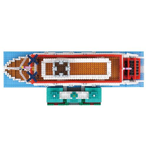 東京ディズニーランド蒸気船マークトウェイン号ナノブロック