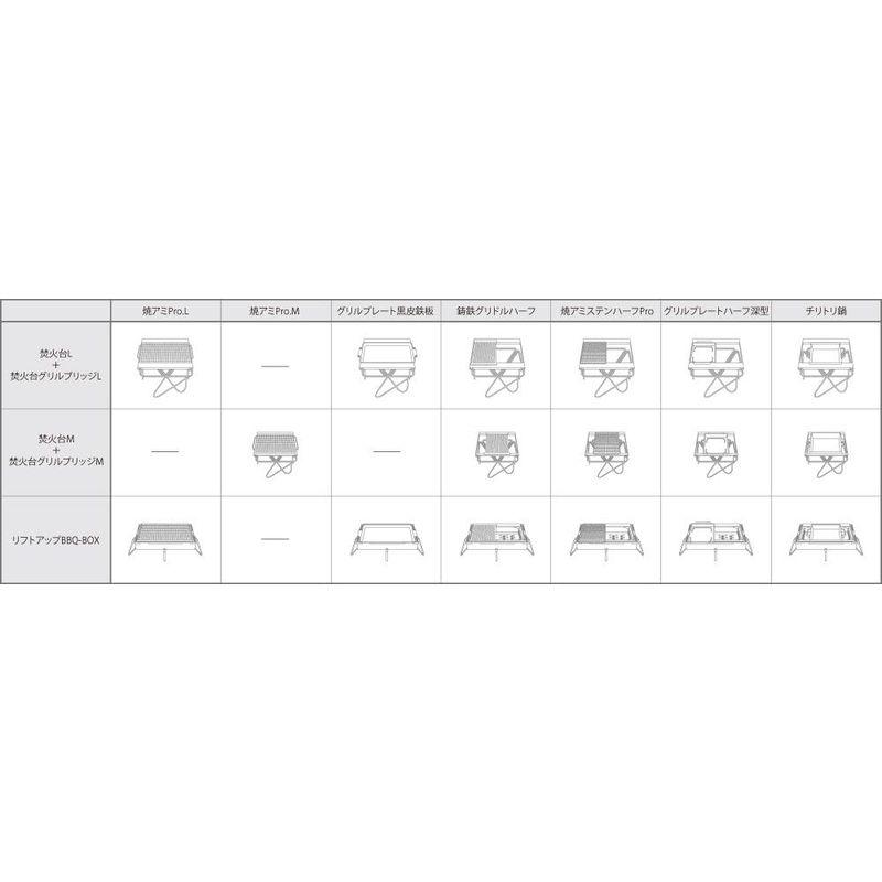 スノーピーク(snow peak) 焚火台グリルブリッジ M ST-033GBR｜smuk｜03