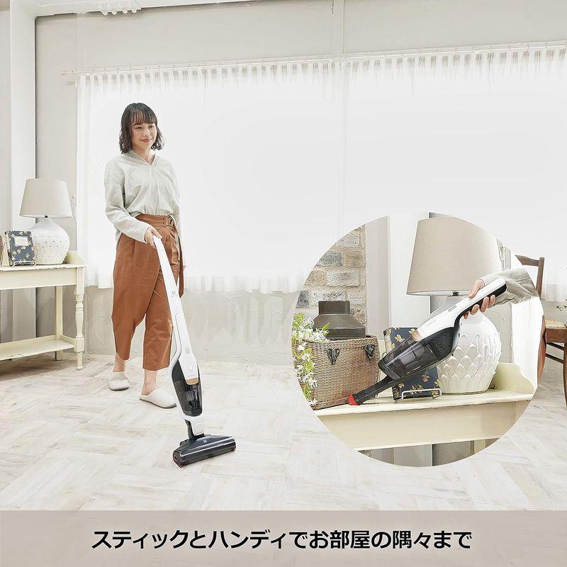 Electrolux(エレクトロラックス)エルゴラピードパワープロプラス コードレス掃除機 サテンホワイト ZB3425BL 2019｜smuk｜09