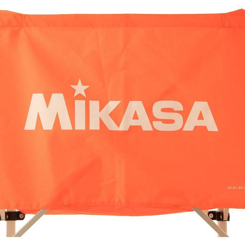 ミカサ(MIKASA) ボールカゴ(箱形)中 3点セットフレーム・幕体・キャリーケースオレンジ BC-SP-S O｜smuk｜07