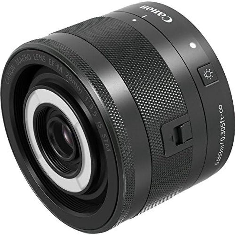 Canon マクロレンズ EF-M28mm F3.5 IS STM ミラーレス一眼対応 EF-M28/F3.5 M IS STM｜smuk｜02