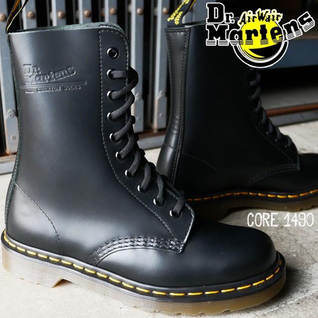 ドクターマーチン 10ホール ブーツ レースアップブーツ 1490 メンズ レディース 30 Drmartens 1490 シューマートワールド 通販 Yahoo ショッピング