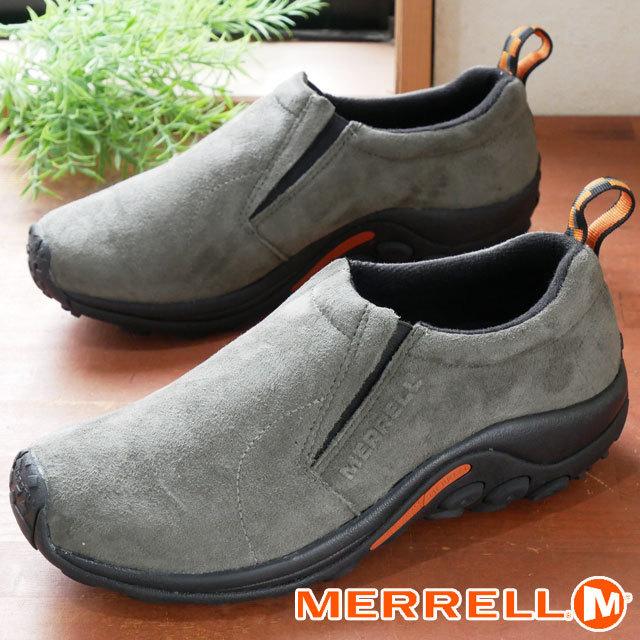 送料無料 メレル MERRELL メンズ スリッポン ジャングルモック カジュアルシューズ モックシューズ アウトドア 撥水 軽量 定番 靴 ピューター J60805 MERRELL（メレル） メンズ スリッポン ジャングルモック カジュアル