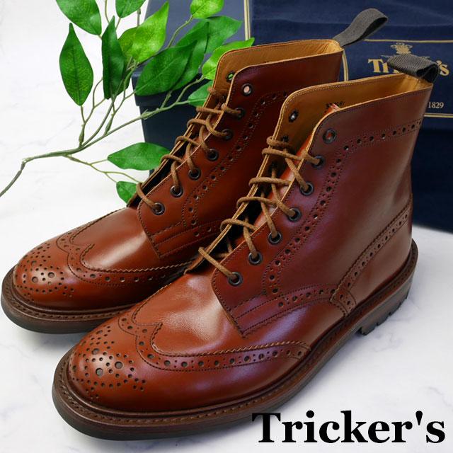Good Yearソール使用 Tricker S 2508 カントリーブーツ Maroon トリッカーズ メンズ ショートレースアップブーツ シューマートワールド 通販 Paypayモール