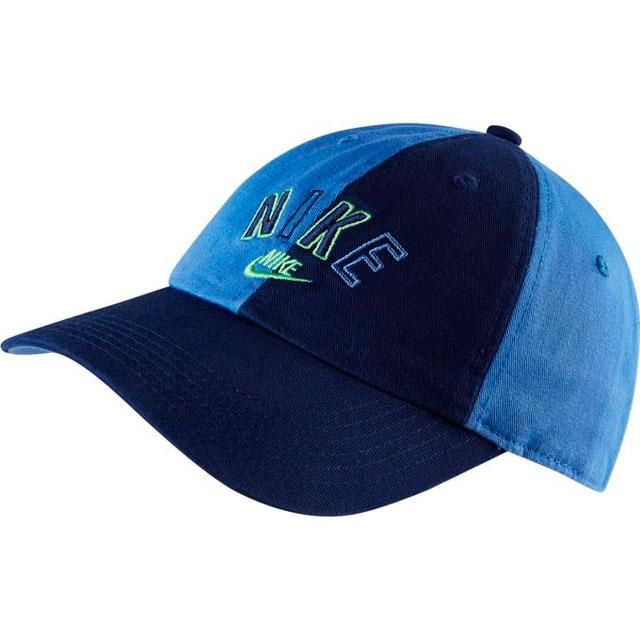 ナイキ Nike キャップ キッズ ジュニア Cu6757 403 ヘリテージ86 アジャスタブル 帽子 パシフィックブルー グリーンスパーク Hawks2110 シューマートワールド 通販 Paypayモール