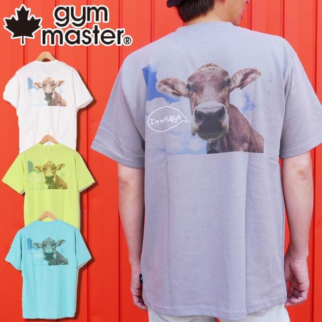 ジムマスター gymmaster メンズ Tシャツ G433680 カウ COW TEE 半袖 カットソー トップス ウェア ショートスリーブ クルーネック 丸首 ティーシャツ キャンプ｜smw