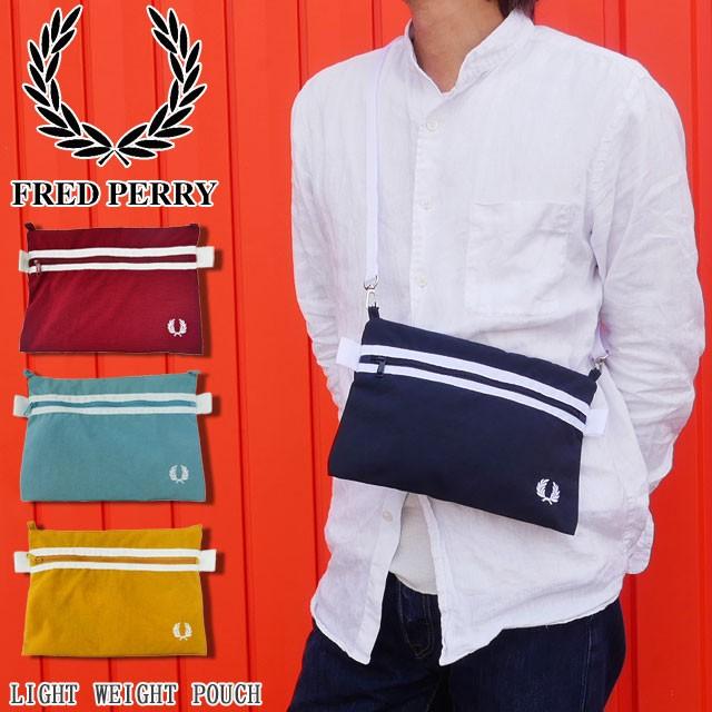 フレッドペリー Fred Perry ライトウェイトポーチ メンズ レディース F ショルダーポーチ サコッシュバッグ ショルダーバッグ ボディバッグ 斜め掛け ロゴ シューマートワールド 通販 Paypayモール