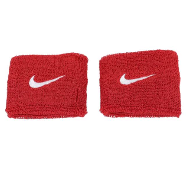 NIKE（ナイキ） リストバンド レッド 赤 スウッシュ バーシティー