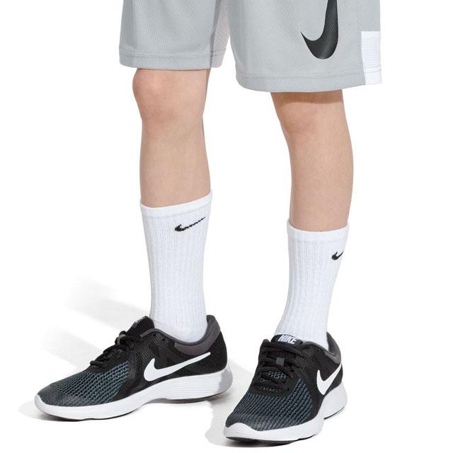 NIKE（ナイキ） 靴下 6P Dri-FIT エブリデイ アンクル クッション 白