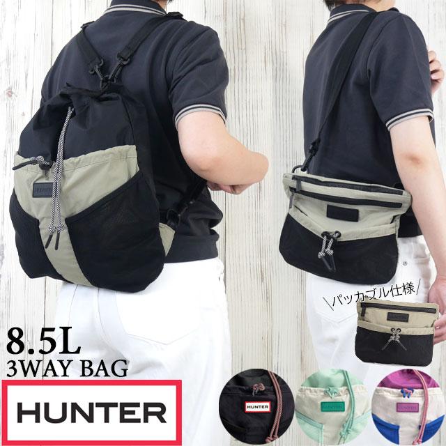 HUNTER（ハンター） バックパック レディース はっ水 多機能 トラベル