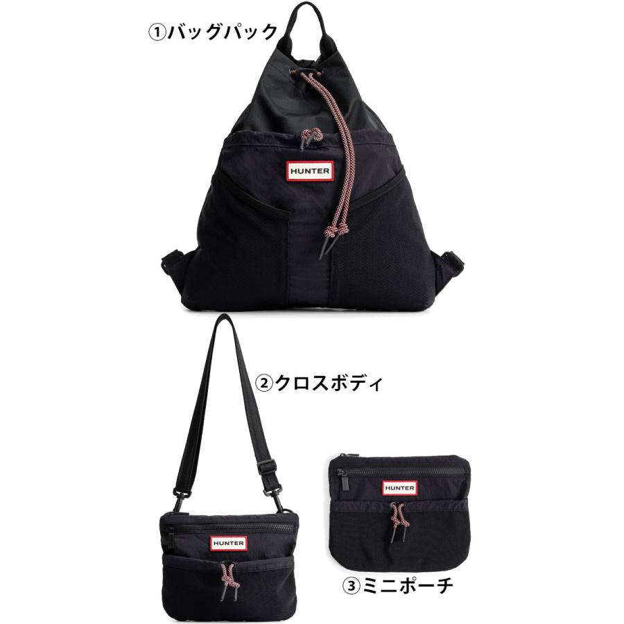 HUNTER（ハンター） バックパック レディース はっ水 多機能 トラベル