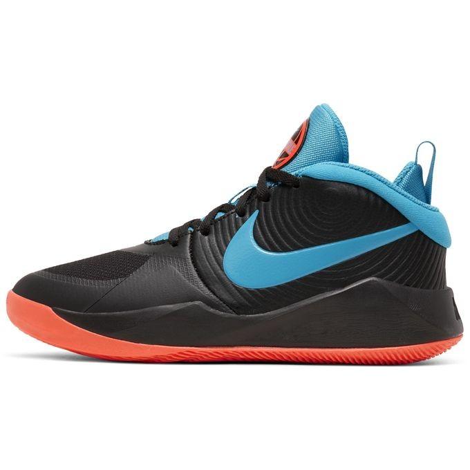 ナイキ Nike チーム ハッスル D 9 Gs スニーカー ジュニア レディース ミッドカット バスケットボールシューズ バッシュ 運動靴 子供靴 ブラック 黒 シューマートワールド 通販 Paypayモール