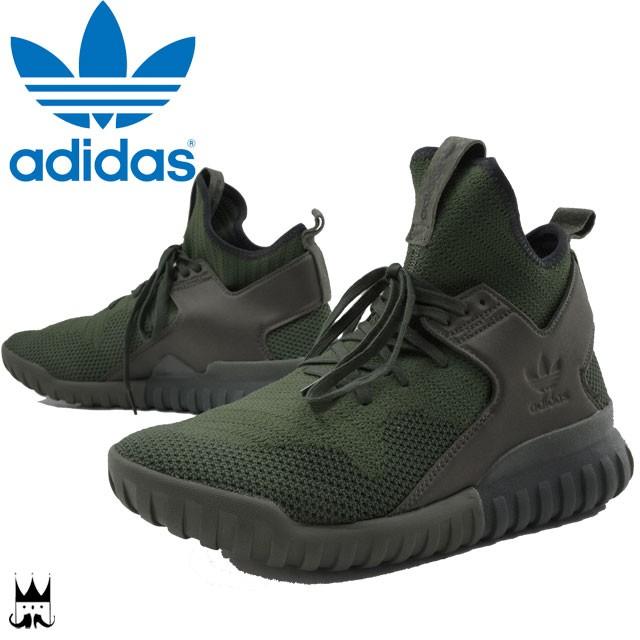 アディダス adidas チュブラー X PK メンズ スニーカー TUBULAR プライムニット ハイカット ストリート S76713 靴｜smw