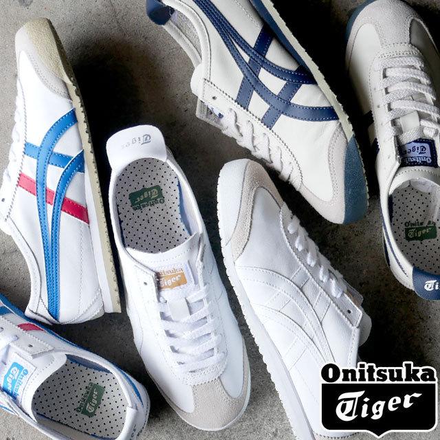 高い素材 オニツカタイガー Onitsuka Tiger レディース スニーカー メキシコ66 ローカット 運動靴 紐靴 Dl408 0146 ホワイト ブルー 0101 ホワイト ホワイト 1659 バーチ 最先端 Www Doctor Plan Com