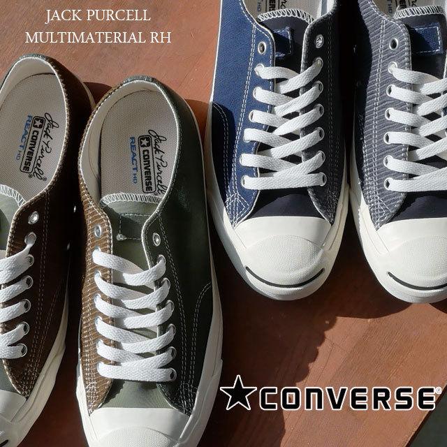 コンバース Converse メンズ スニーカー ジャックパーセル マルチマテリアル Rh ローカット 1sc461 オリーブ 1sc462 ネイビー シューマートワールド 通販 Paypayモール