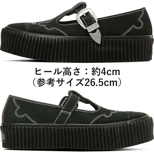 CONVERSE ストラップ付き厚底ブーツ CONVERSE（コンバース） 厚底 レディース オールスター リフテッド