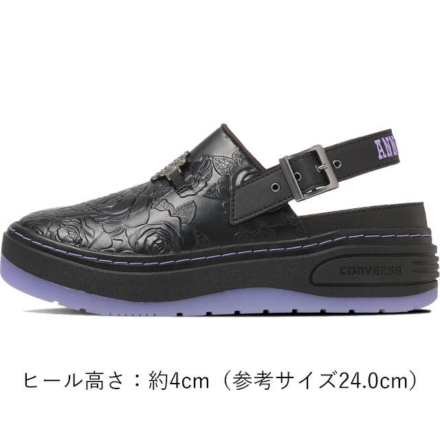 CONVERSE（コンバース） アナスイ コラボ 厚底 クロッグサンダル