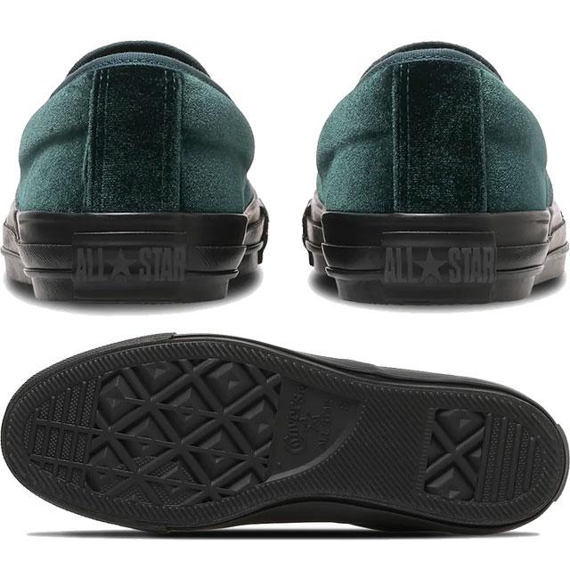 【美品】コンバース　黒　革靴　スリッポン　ベルト　27センチ CONVERSE（コンバース） スリッポン メンズ オールスター カンフー