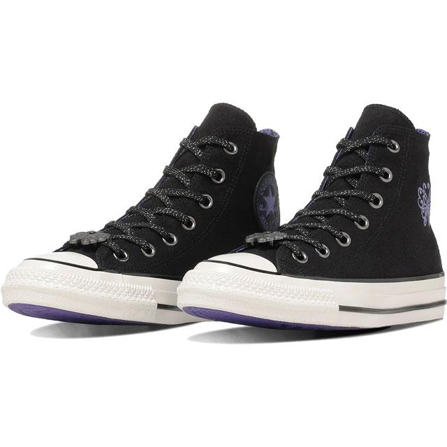 ANNA SUI スタッズ ウェッジソール スニーカー CONVERSE（コンバース） アナスイ ハイカット レディース スニーカー