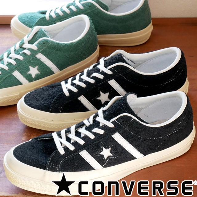 コンバース Converse メンズ スニーカー 靴 スター バーズ Us スエード ローカット ブラック 黒 グリーンスウェード シューマートワールド 通販 Paypayモール